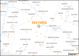 map of Neuthard