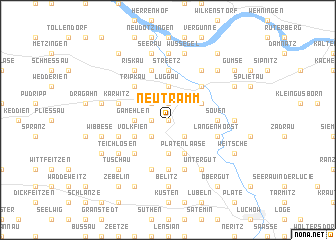 map of Neu Tramm