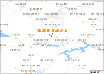 map of Neu Vandsburg