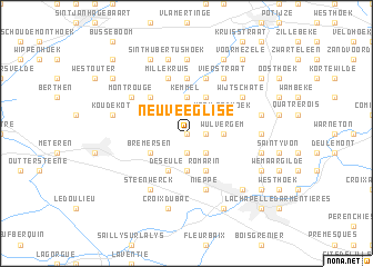 map of Neuve-Église