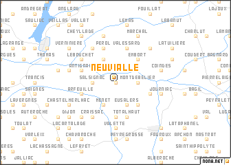 map of Neuvialle