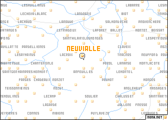 map of Neuvialle