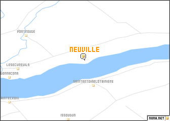 map of Neuville