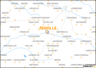 map of Neuville