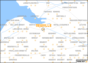 map of Neuville