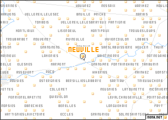 map of Neuville