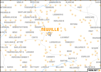 map of Neuville