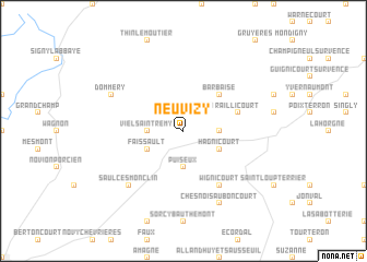 map of Neuvizy