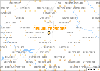 map of Neuwaltersdorf