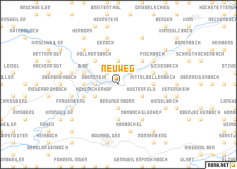 map of Neuweg