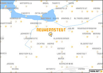map of Neu Wernstedt