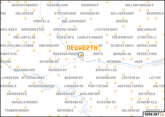 map of Neuwerth