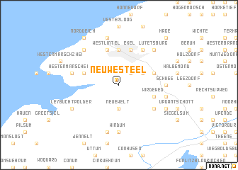 map of Neuwesteel