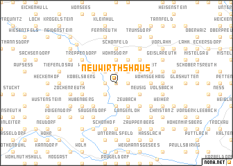 map of Neuwirthshaus