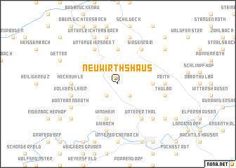 map of Neuwirthshaus