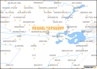 map of Neuwoltersdorf