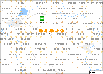 map of Neuwuischke