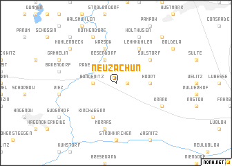 map of Neu Zachun