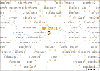 map of Neuzell