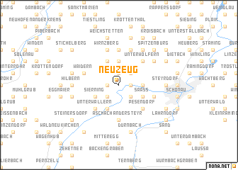 map of Neuzeug