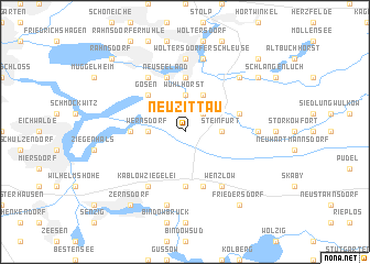 map of Neu Zittau