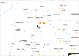 map of Nevăţu