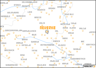 map of Neverke