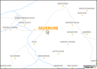 map of Neverkino