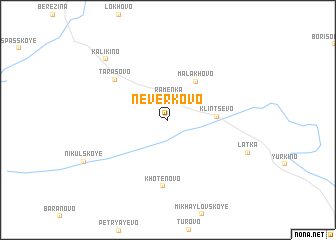 map of Neverkovo