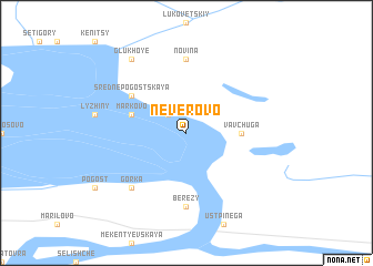 map of Neverovo