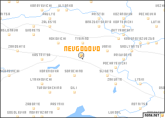 map of Nevgodovo