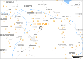 map of Neviçisht