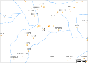 map of Nevila