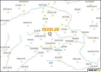 map of Nevolua