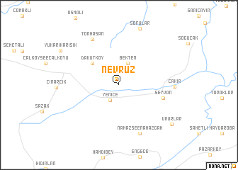 map of Nevruz