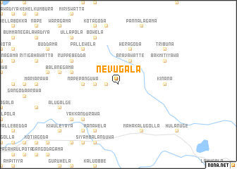 map of Nevugala