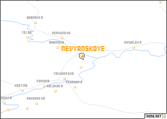 map of Nev\