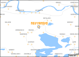 map of Nevyarovo