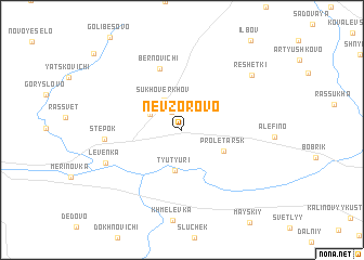 map of Nevzorovo