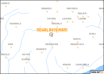 map of Newala Kisimani