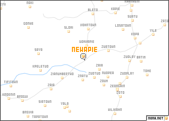 map of Newapie