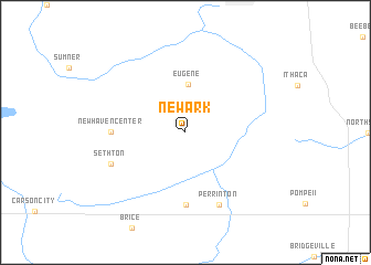 map of Newark