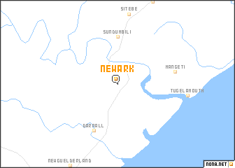 map of Newark