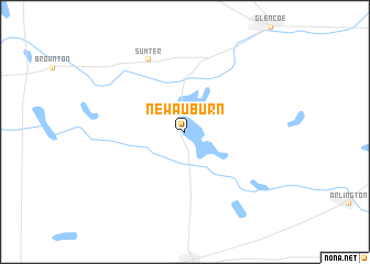 map of New Auburn