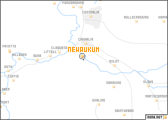 map of Newaukum