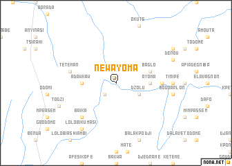 map of New Ayoma