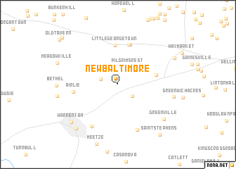 map of New Baltimore