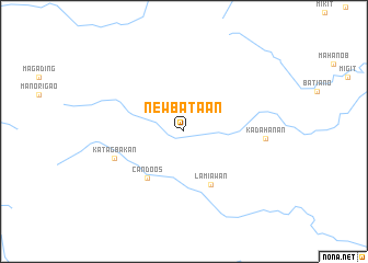 map of New Bataan