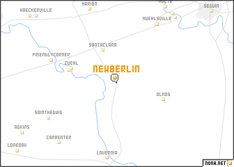 map of New Berlin