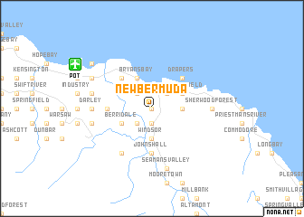 map of New Bermuda